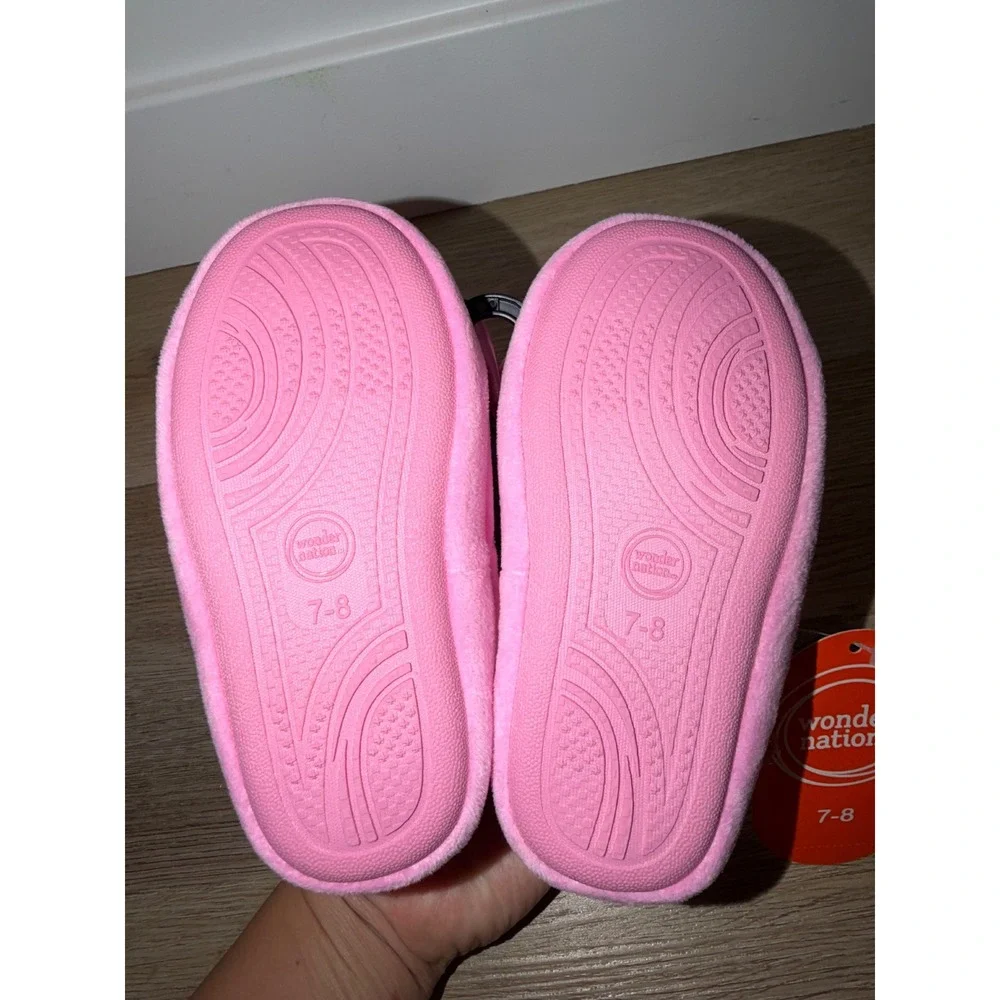 Toddler girl bow slippers 7/8